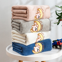 Bath towel childrens oversized household summer cotton absorbent bath quick-drying thin baby newborn towel summer baby