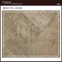Beautiful LD ceramic living room floor tiles porcelain glazed Andean slate LSZ6710 minimalist style