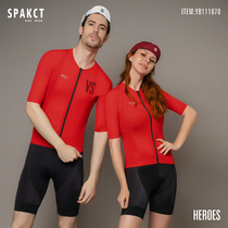 Sparker Summer Riding Suit Short Sleeve Men and Women Mountain Road Bike Riding Strap Shorts Bicycle Equipment