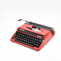 Japanese Seiko Typewriter retro red SILVER REED vintage machinery English Valentines Day gift antiques