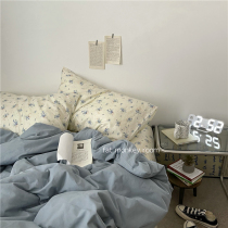 And Samos 500 Days |ins Day Style And Wind Series Broken Flowers Mix Pure Cotton Bed three sets of four sets