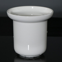 Toilet ceramic toilet cup toilet toilet brush set accessories frosted glass cup household brush frosted base