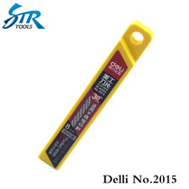 Del paper knife sheet car film cutting film to replacement blade 9mm small 30 degree pointed Art Blade