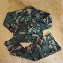 Tactical Tom M81 WOODLAND jungle training suit BDU four-color jungle four-color suit long sleeve trousers
