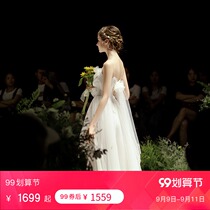 Man Tingfang (Doris) out light wedding dress 2021 New Bride wedding dress