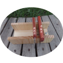 Homemade handmade soap mold soap diy set solid wood cutter table wave knife flat scraper tool
