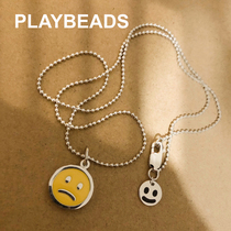 PLAYBEADS S925 jewelry bead chain necklace bare chain 50cm