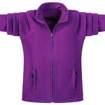 Womens and womens spring and autumn fleece jacket urban outdoor assault jacket inner thick windproof warm clothes women