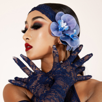 YES Latin dance accessories hair with solid floral hair with YDPS-02