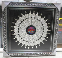 Miao and Dong characteristic silver decoration six pieces set decoration mural living room bedroom decoration picture frame