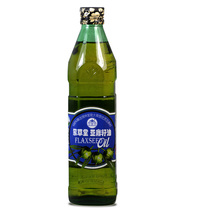  Mengcaotang Flaxseed Oil 21-year-old new cold-pressed edible oil pure Inner Mongolia natural dewaxing 500ml*2