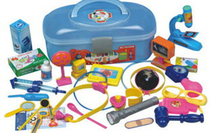 Kindergarten parent-child Garden simulation toy house medical Toy Box 25 pieces of childrens teaching aids early education