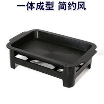 Japanese-style aluminum Zhuge fish oven solid alcohol seafood coffee plate crayfish dry boiler non-stick barbecue stove shelf