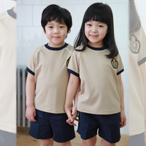 Kindergarten garden clothes Summer clothes new class clothes for primary school children pure cotton school uniforms customized June 1 Childrens Day performance clothes
