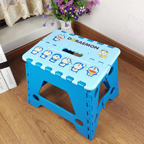 Thickened export cartoon folding stool portable home space saving outdoor travel adult children fishing plastic stool