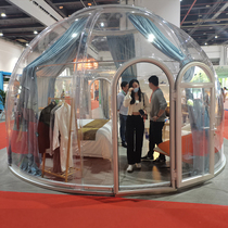 Starry sky bubble house PC net Red Restaurant Bed and breakfast Hotel shake sound transparent tent Outdoor camping Scenic spot Sun room