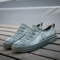 Korean version of kitchen wear-resistant car wash soft bottom waterproof shoes men's rain shoes men's rain boots shallow mouth water boots adult men's work low tube