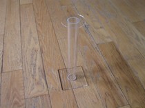 Processing cylindrical zero-cut high transparent acrylic tube products round barrel back cover plexiglass polished punching