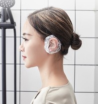 Disposable thickened waterproof earmuffs beauty hair dyed earmuffs shampoo bathing bathing ear piercing anti-ear water
