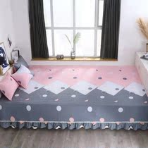 Custom cotton bed cover Single piece Tatami bed mat Earth bed non-slip Kang Single washable padded Kang cover Kang pad