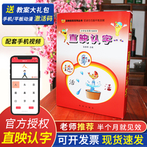 Direct Reading Literacy Genuine Full Set of Textbooks Fun Reading Books Childrens Wallchart Cognitive Kindergarten