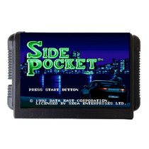 MD SEGA Game Card 16-bit SEGA Black Card Game Cassette Billiards Fancy Pool Snooker