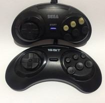 16-bit gamepad MD Sega handle Sega handle black card console game console game controller