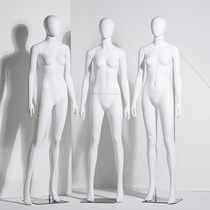 Mute White full body model props womens clothing store Womens display window mannequin Korean dummy model stand