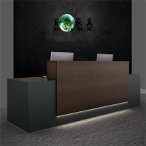 Welcome desk front desk reception desk reception desk desk corporate front desk cash register modern and simple
