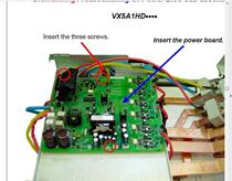 Schneider inverter VTV61 and AT71 main A board 55kw power board driver board V1HD5VIT5N4X trigger