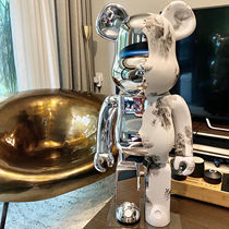 bearbrick 1000% violent bear building Wood bear empty mountain base large tide play hand 70cm doll high-end ornaments