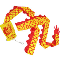 7 m hula hoop pattern dragon single diabolo dragon ribbon three-dimensional dragon ribbon dragon fitness long pole dragon scale dragon