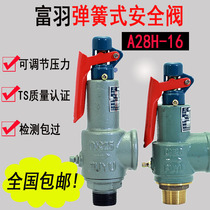 A28H-16 Zhejiang Fuyu spring type adjustable safety valve (national testing package)