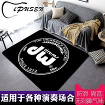 Custom floor mats drum sets carpet mats non-slip jazz drums special shock absorption electronic drum blankets sound insulation mats thickened household