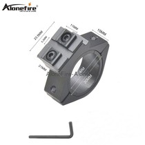 25 30mm pipe clamp bicycle headlight adapter bracket flashlight fixing clip lamp holder riding accessories clip M50