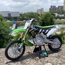 1:6 Kawasaki cross-country motorcycle model doll soldier scene model accessories decoration