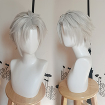 (TAN)FF14 Sankreide COS modeling wig cosplay mid-point beauty tip wig custom