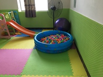 Self-adhesive child safety anti-collision protection wall mat bedside kindergarten foam wall sticker sponge soft bag casino