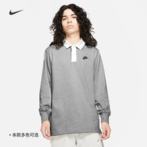 Nike Nike official SPORTSWEAR mens rugby top new knitted slit DD6180