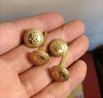 Type 55 school official Copper hat buckle