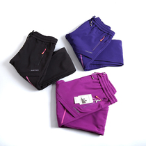 Foreign trade Original Single autumn and winter outdoor sports hiking pants plus velvet padded soft shell pants warm assault pants women snatch pants