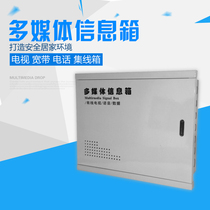 Household multimedia information box collection line box distribution box weak current box home fiber optic 300*400*100