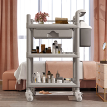 Japanese beauty car beauty salon cart shelf small bubble special hand push instrument tool car fire tank car