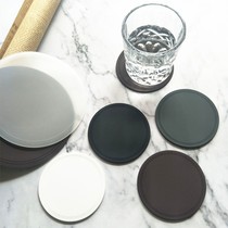 Nordic household kitchen insulation mat round silicone pot mat table mat coaster bowl mat Sophie dish mat