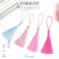DIY accessories hair accessories bow Chinese knot gift packaging accessories vertical tassel spikes about 100 a handful