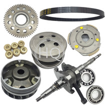 Suitable for Neptune HS125T Fuxing HJ125T-7 8 red and blue gold superstar drive disc clutch rear pulley