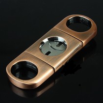 2 recommended thick steel copper shell Pure metal stainless steel cigar cutter Scissors tool accessories