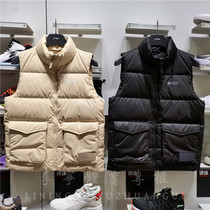 Li Ning 2021 Winter New Down Vest Men's Wade Goose Warm Leisure Sports Jacket AMRR019
