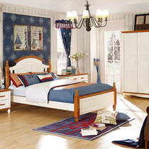 Songbao Kingdom Children's Bed Girls Boys Single 1 5 m Splice Widened Solid Wood Children's Bed Shenzhen Jilong