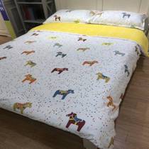 CICIMIA Sisimiya childrens house boy girl sweet and creative bed goods four sets of small horse over river